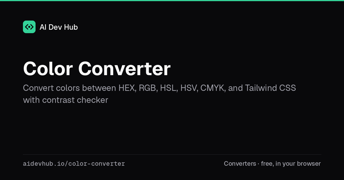 Color Converter | AI Dev Hub